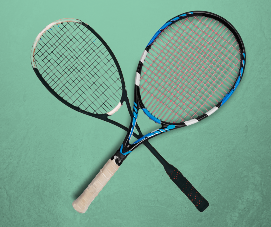 Can you play squash with a tennis racket? 